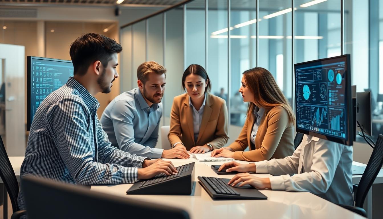 Business data analysis and visualization systems